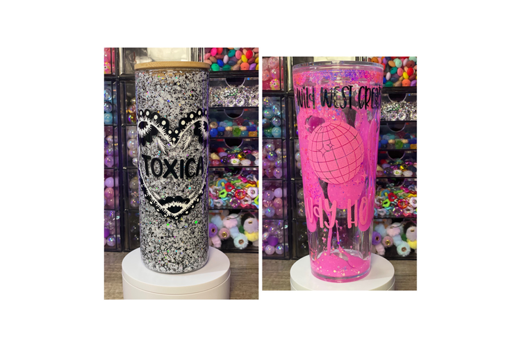 Please note: this is just an example of the Snow Globe style, design may vary.