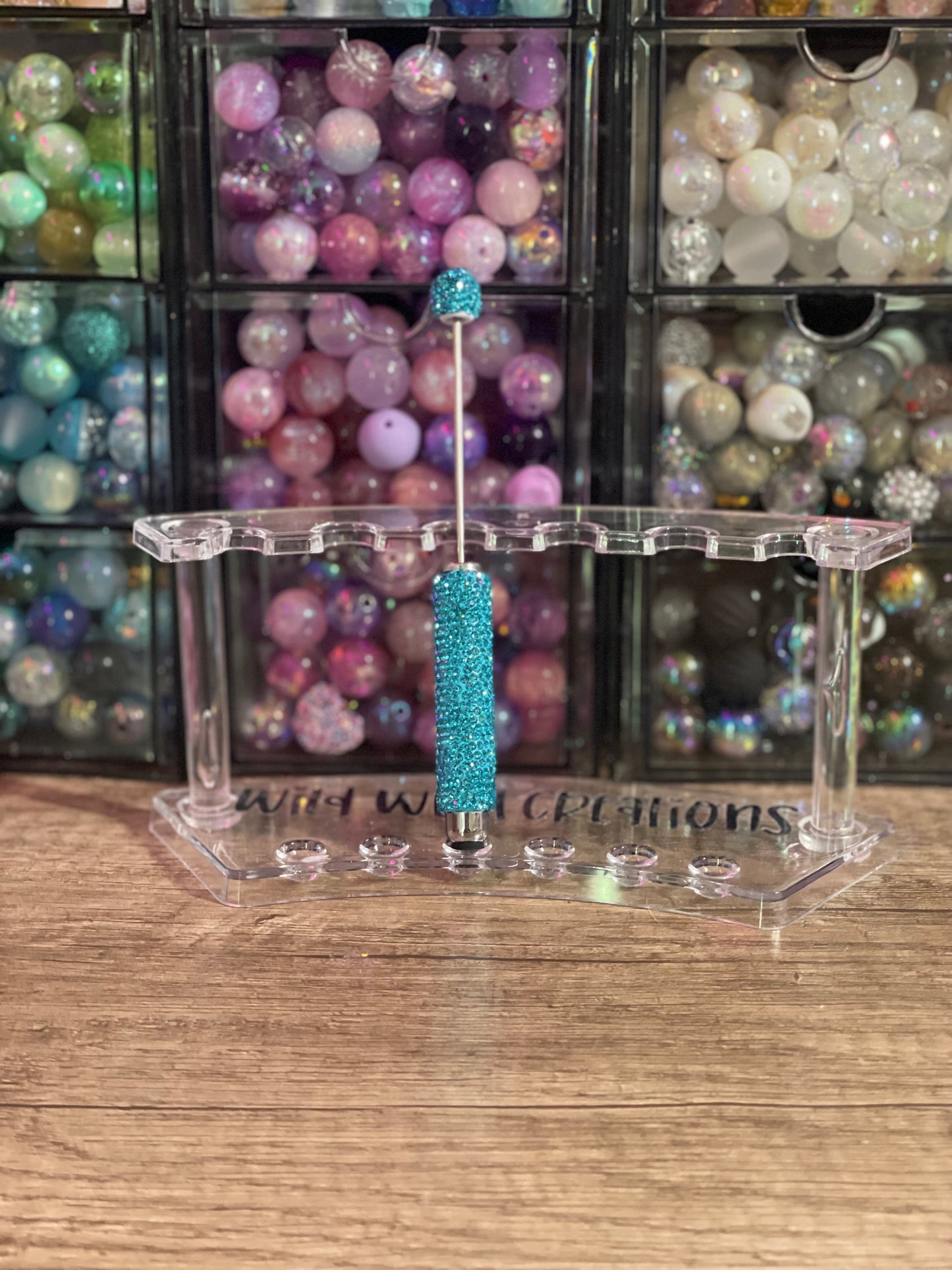 Sky Blue Bling Stylus Pen