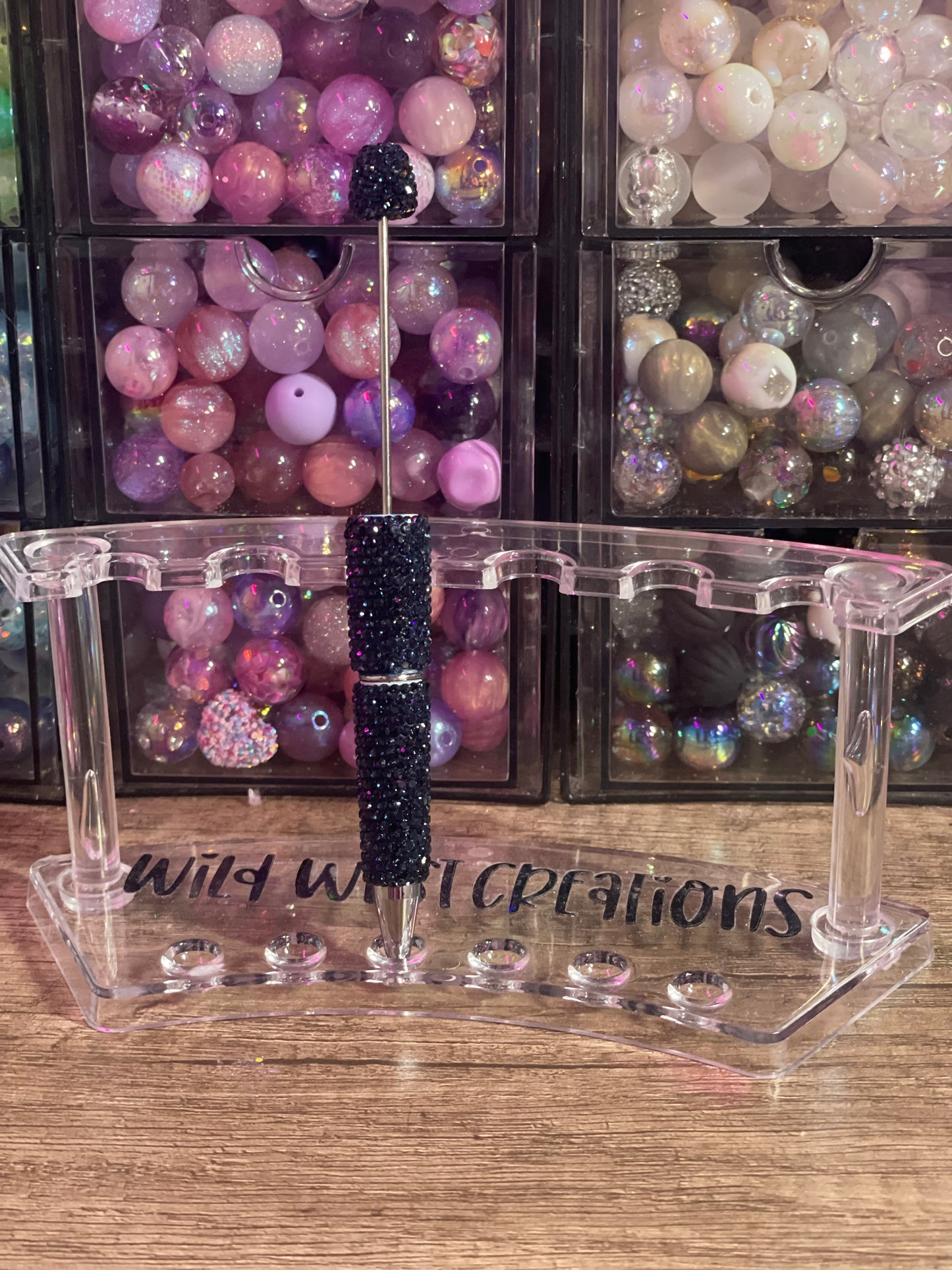 Navy Bling Pen