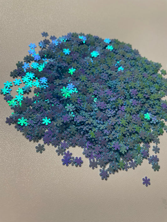 Blue Snowflakes