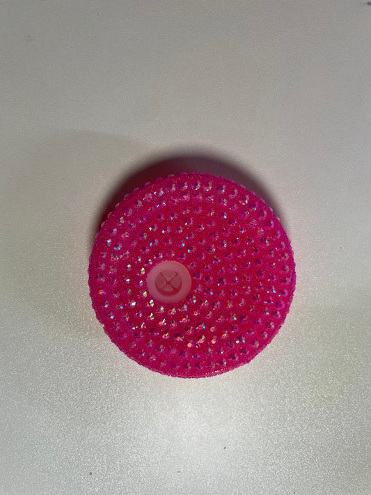 Hot Pink Bling Lid✨
