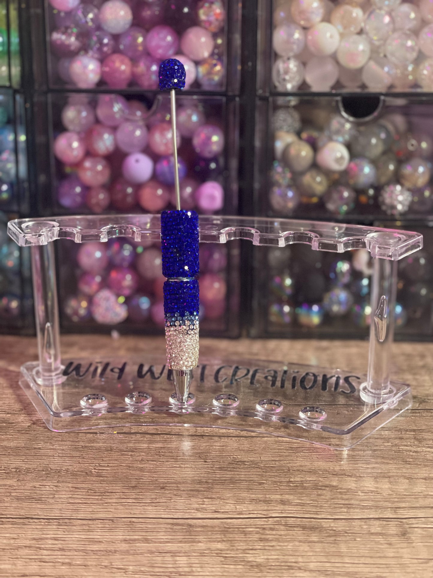 Royal Blue Ombré Bling Pen