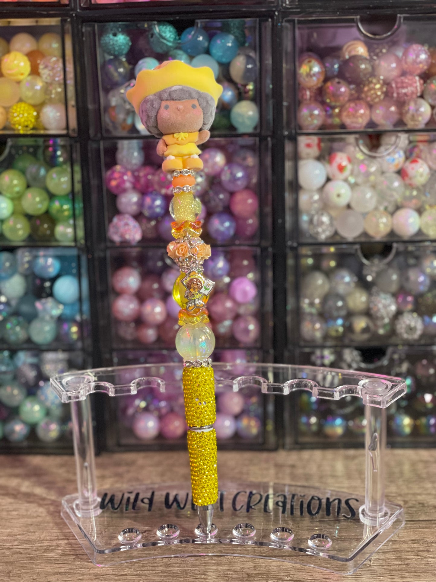 Orange Blossom Bling Pen