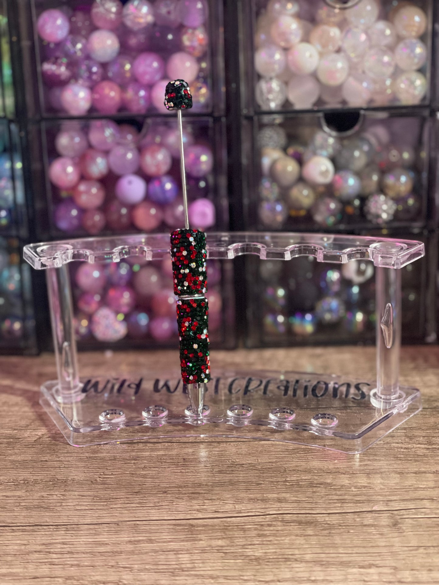 Xmas Green Bling Pen