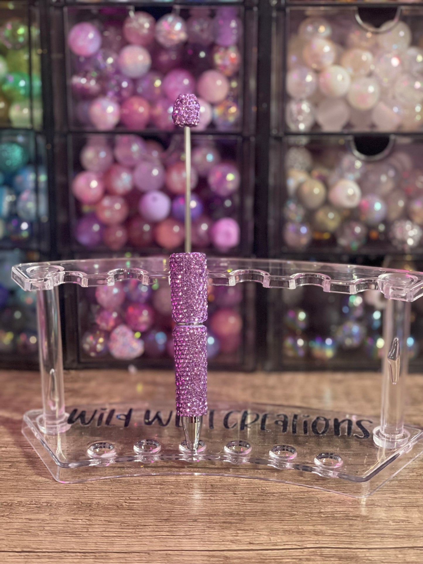 Purple Bling Pen