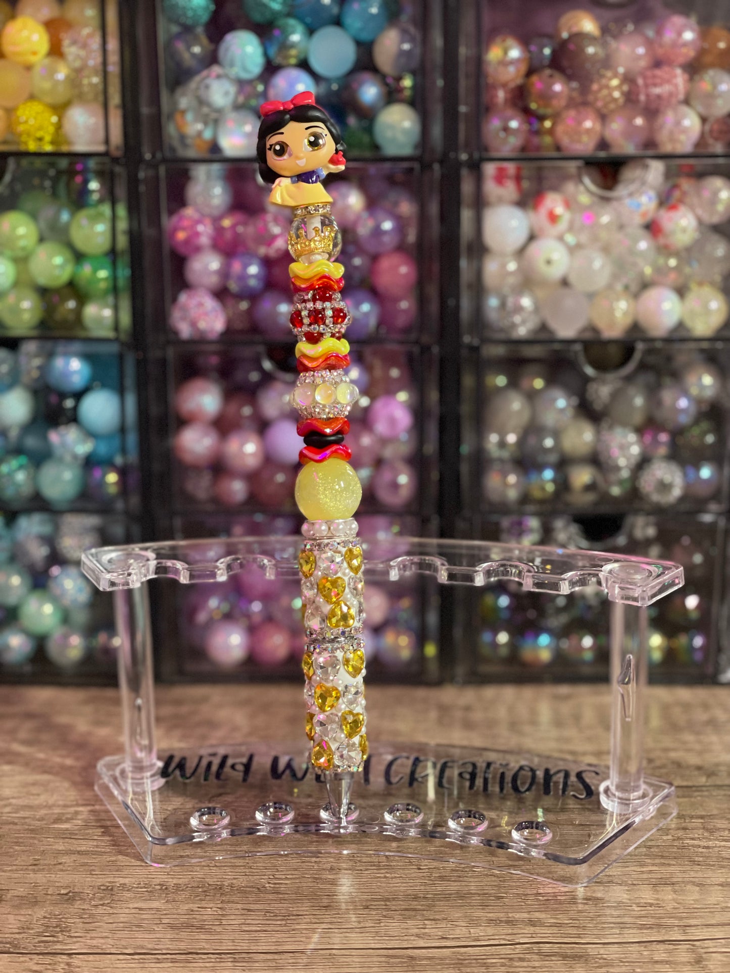 Snow White Bling Pen