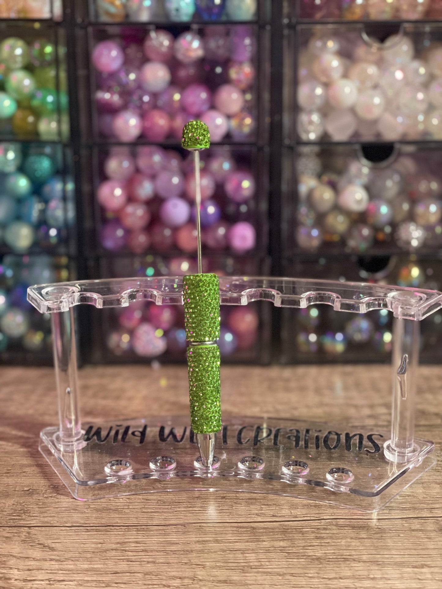 Light Green Bling Pen