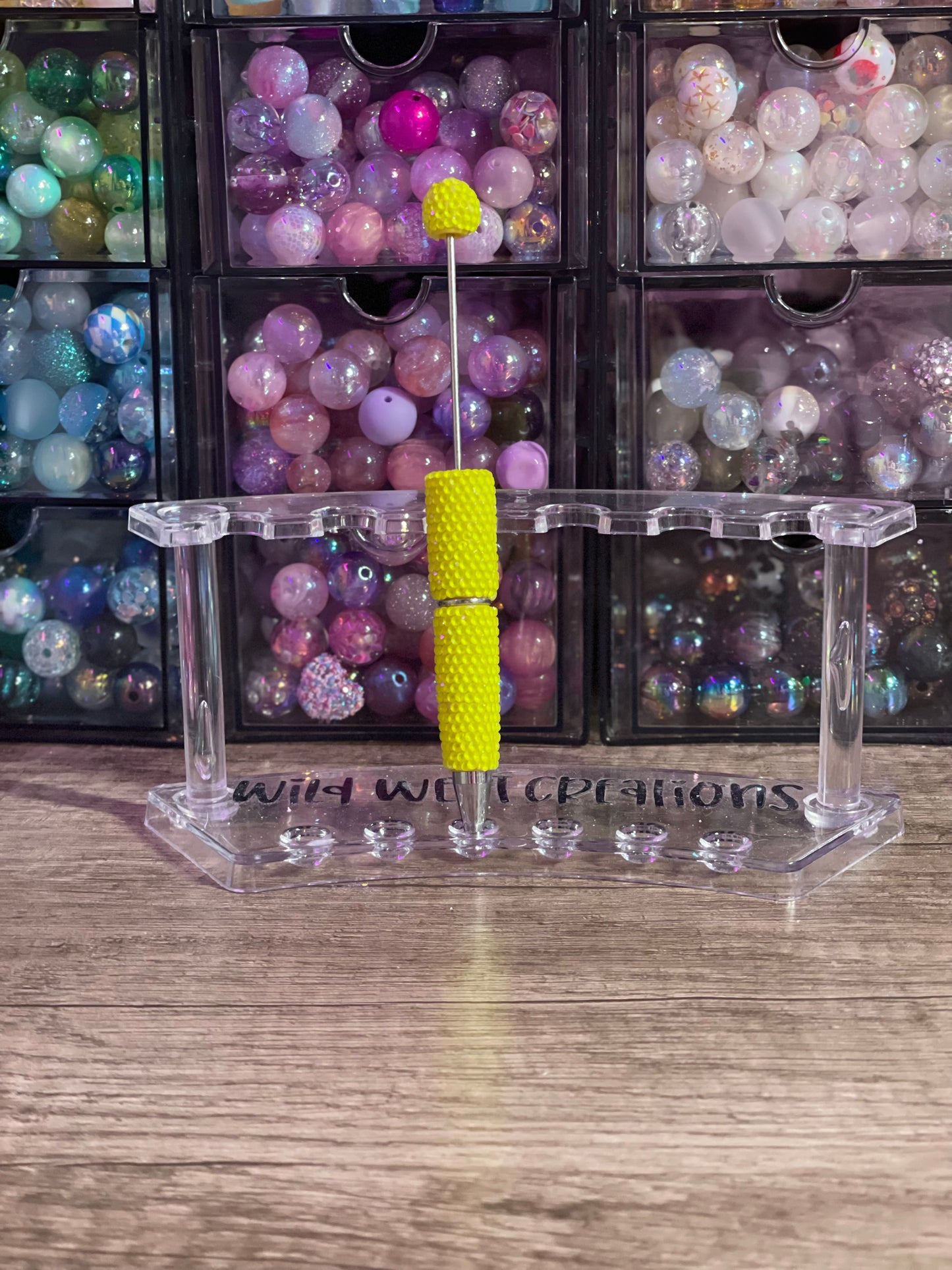 Electric Lemon Bling Pen