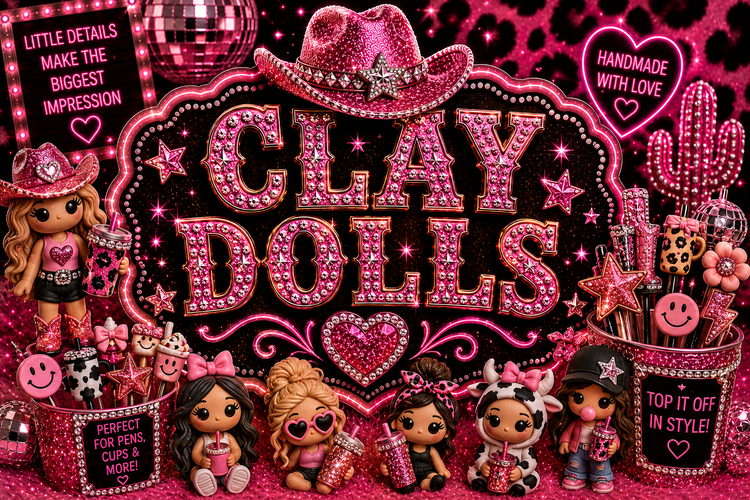 Character Clay Dolls