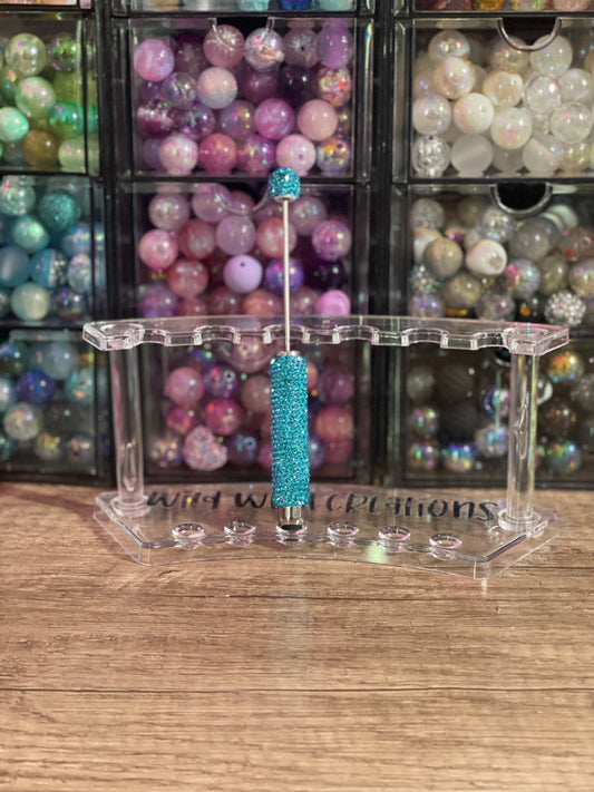 Sky Blue Bling Stylus Pen