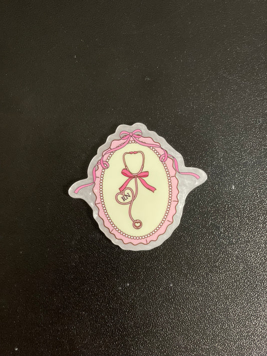 Pink RN Stethoscope