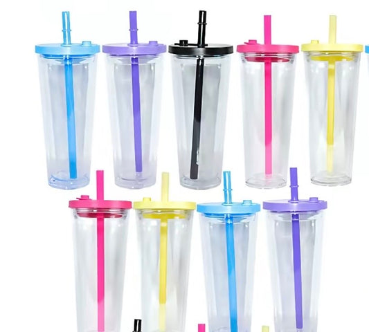 24oz Snow Globe Tumbler