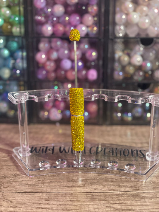 Yellow Bling Pen