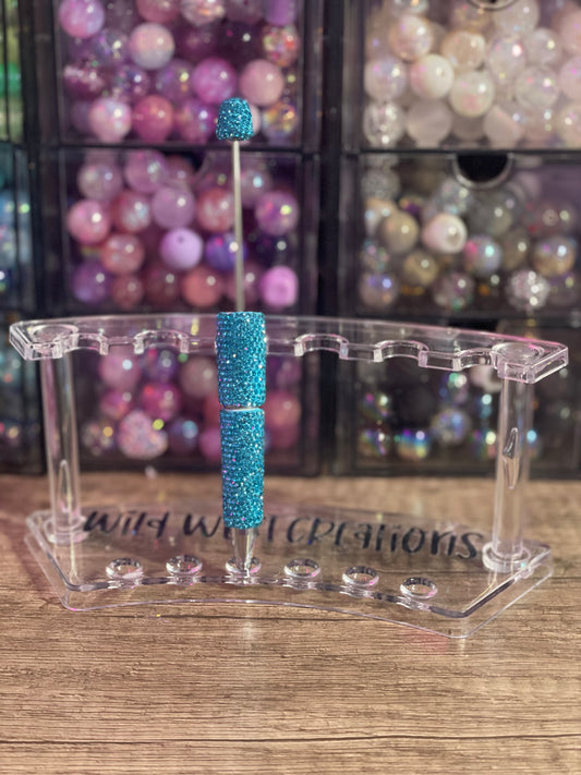 Sky Blue Bling Pen
