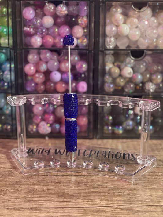 Royal Blue Bling Pen