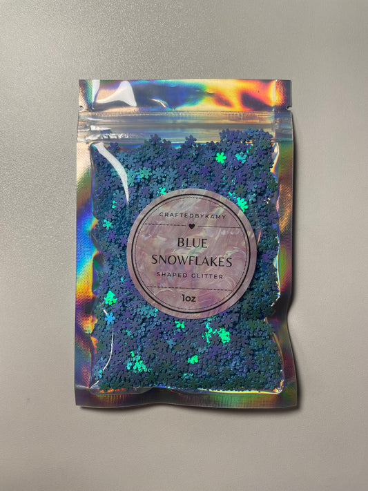Blue Snowflakes