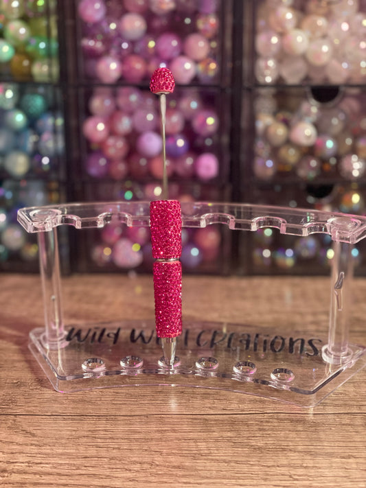 Hot Pink Bling Pen
