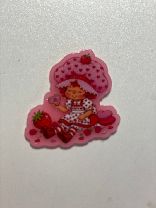 Strawberry Girl w/ heart