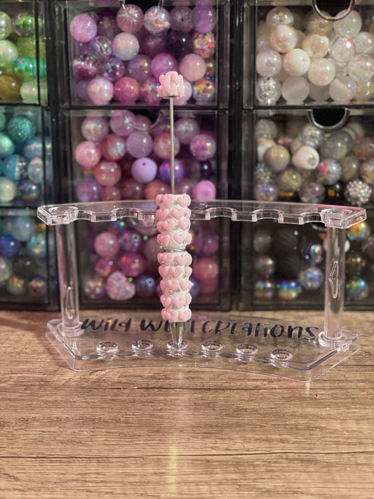 Pink Heart Bling Pen