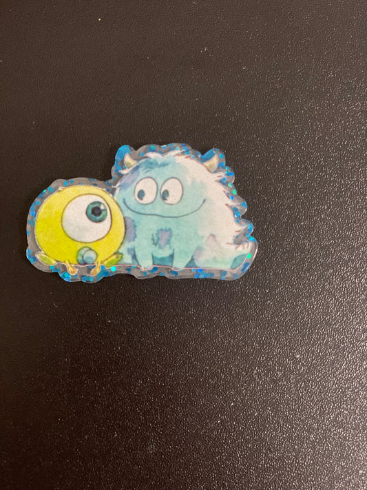 Blue & Green Monsters