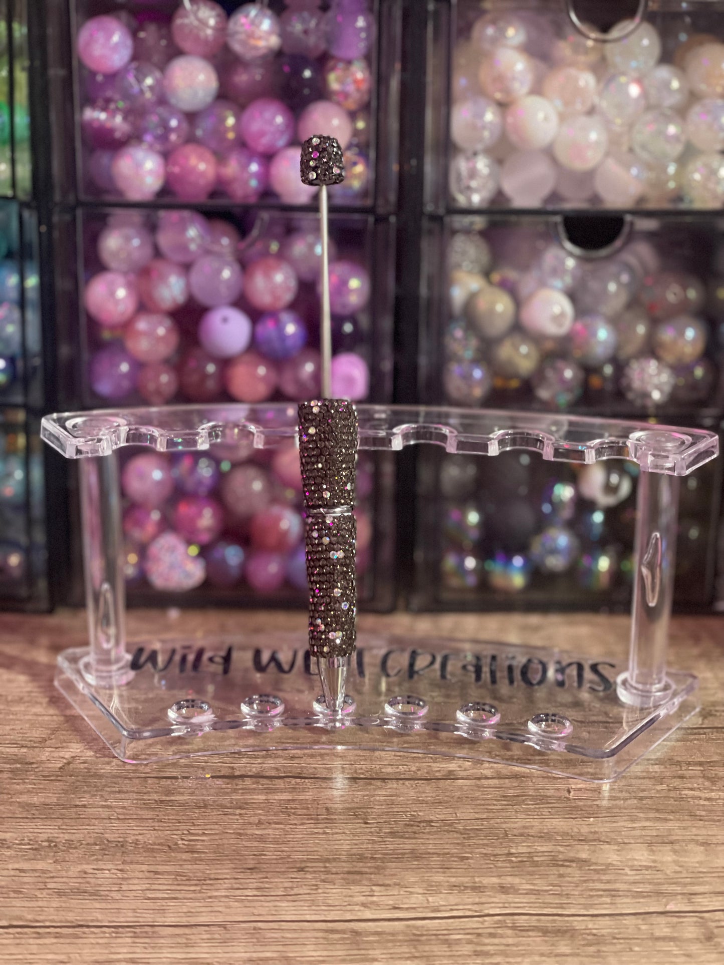 Gunmetal AB Bling Pen