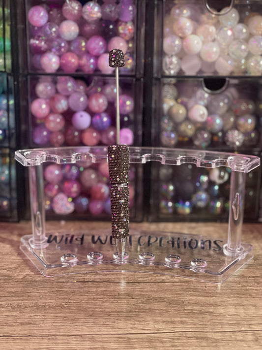 Gunmetal AB Bling Pen