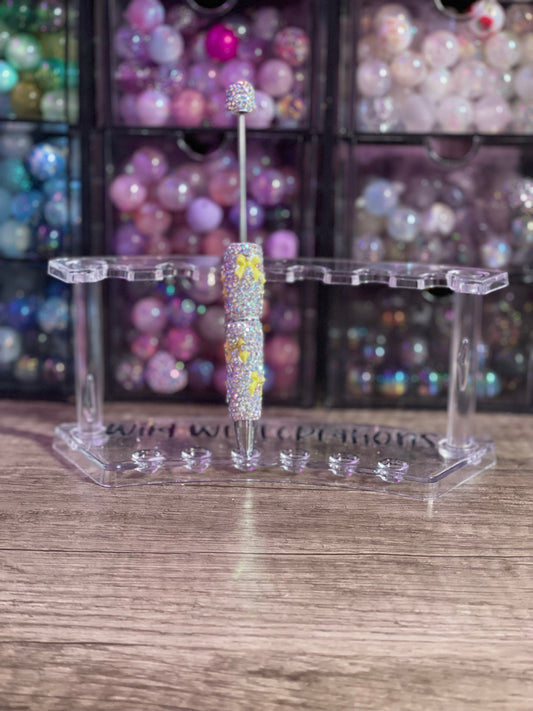 Yellow Bows Bling Pen