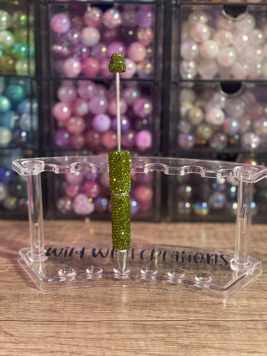 Olive Bling Pen