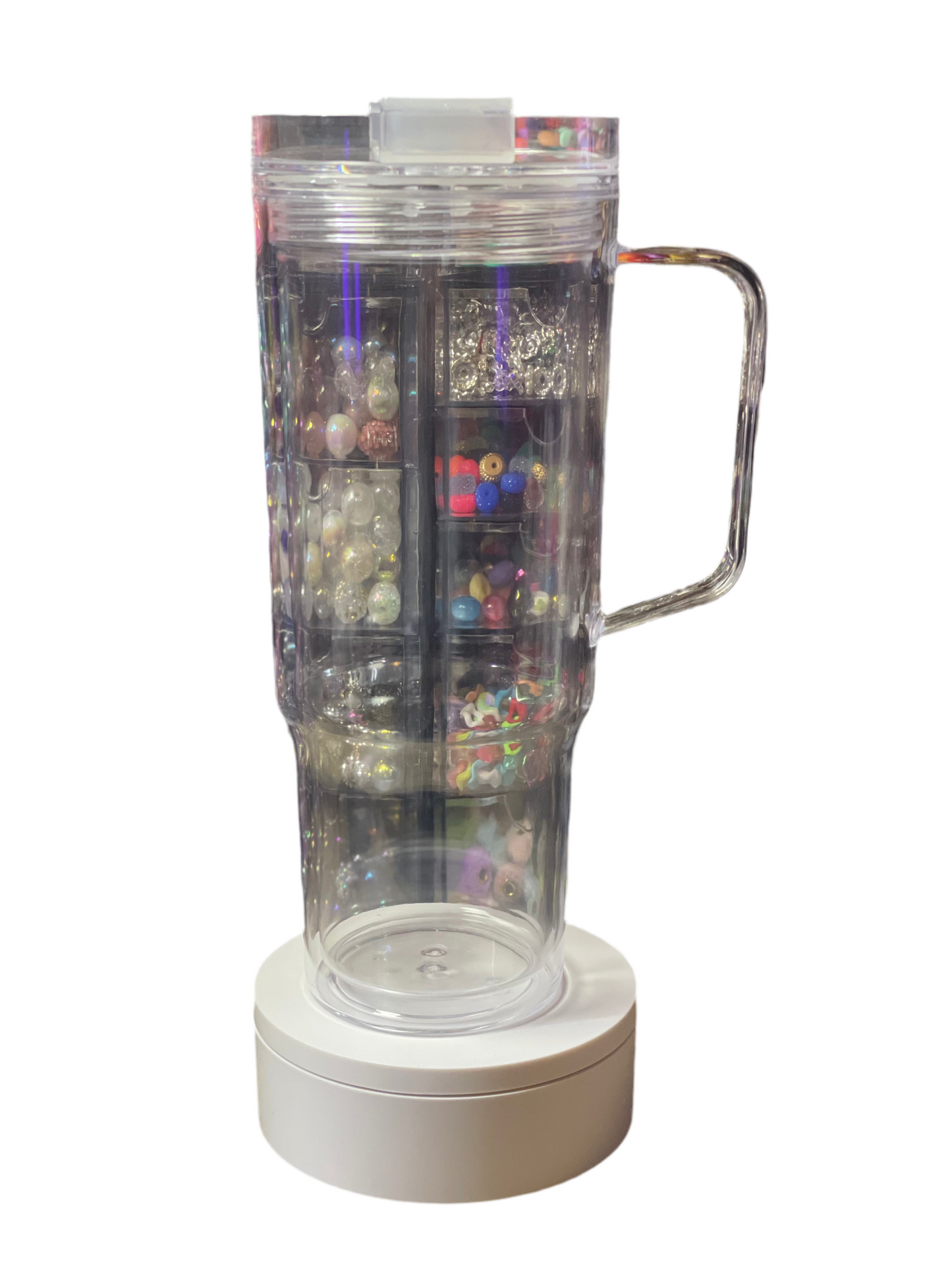40oz Acrylic Snow Globe Tumbler