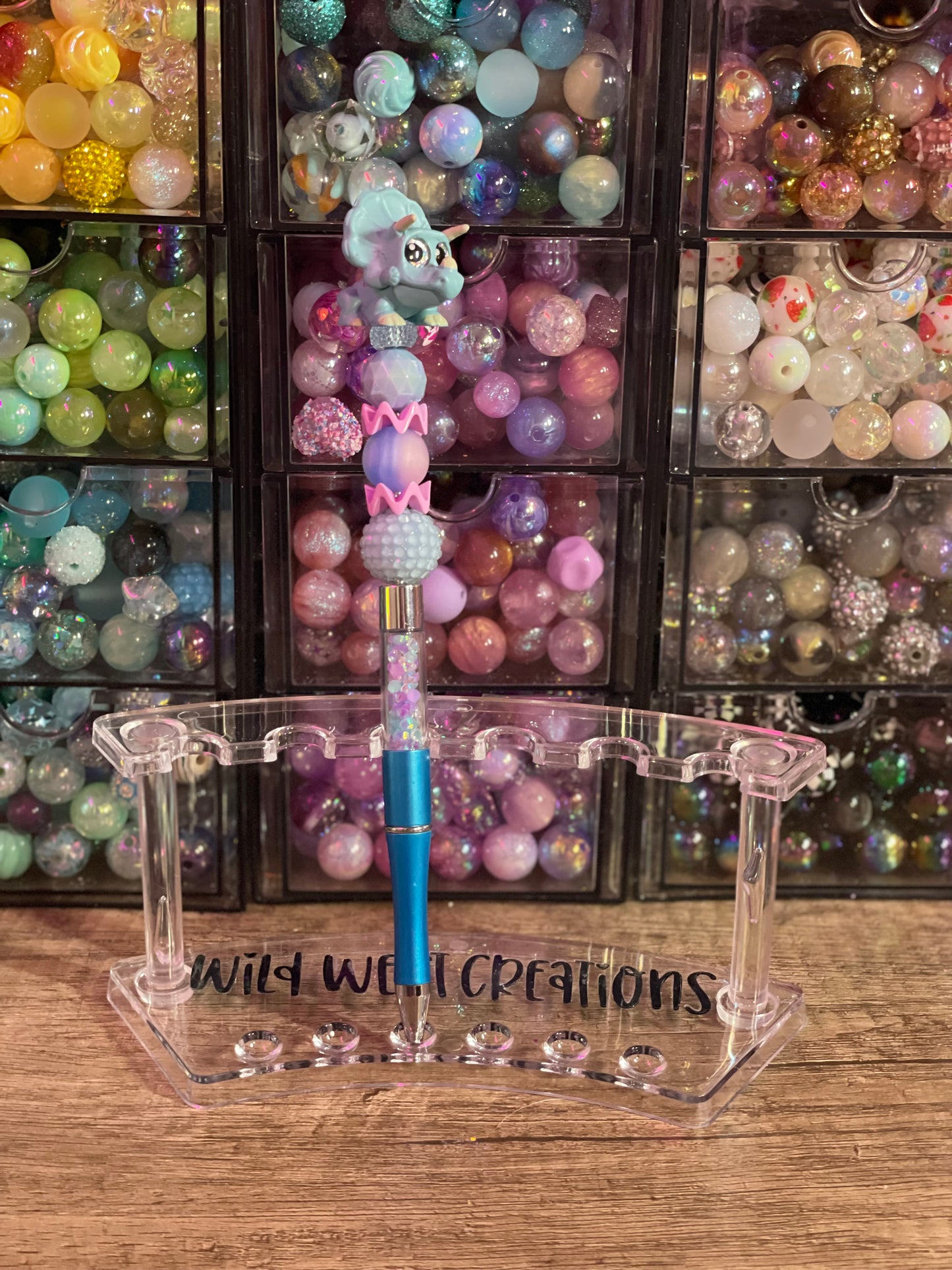 Trixie Rhinestone Filled Pen