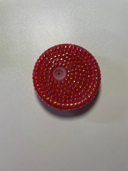 Red Bling Lid✨