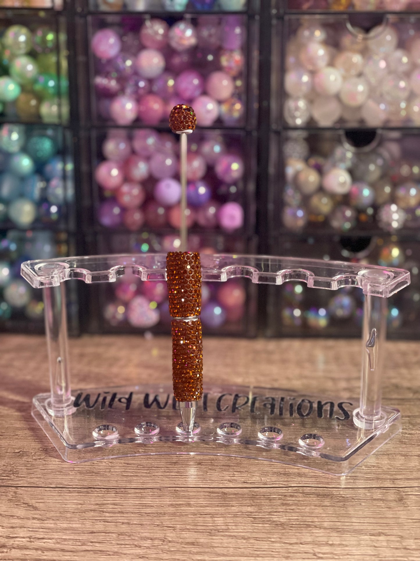 Brown Bling Pen