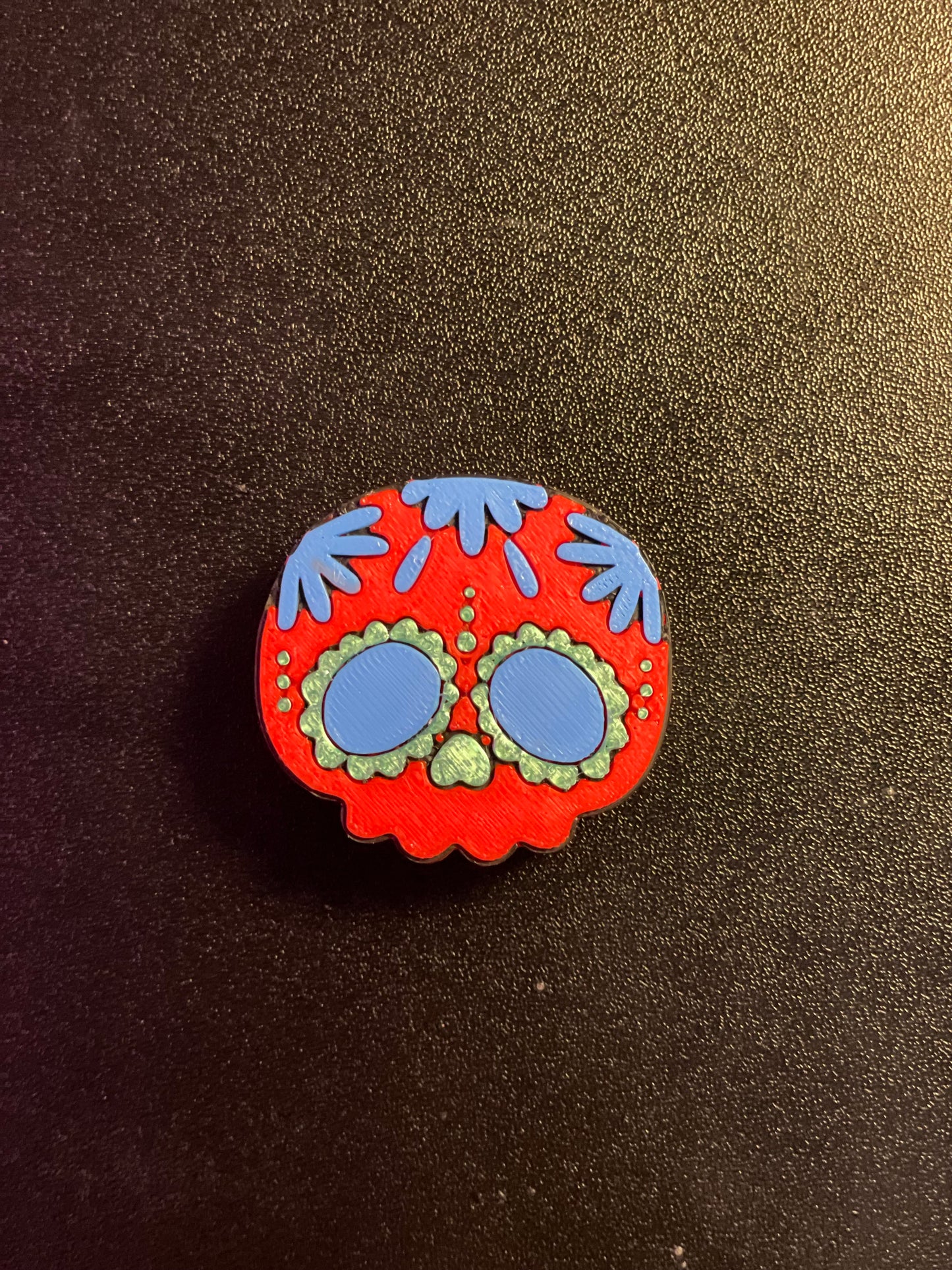 Red Sugar Skull