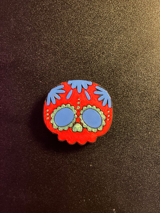 Red Sugar Skull