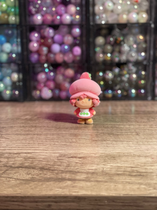 Strawberry Shortcake Flocked Characters